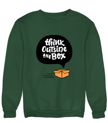 Think out Side Box Sweatshirt