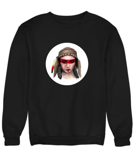 RED INDIAN PAINTING Sweatshirt