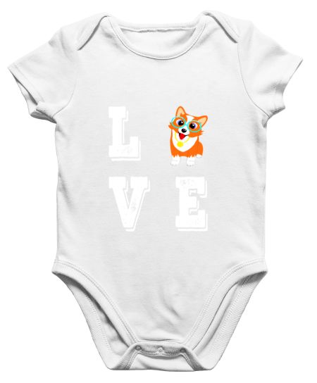 Love Corgi Dog Cute Onesie