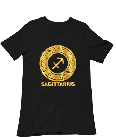 SAGITTARIUS  - Ancient Greek Motif GOLD Classic T-Shirt