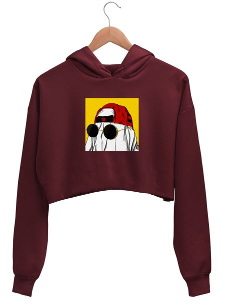 Ghost Town 5 Crop Hoodie