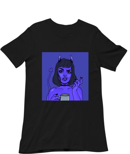 Devil body -violet Classic T-Shirt