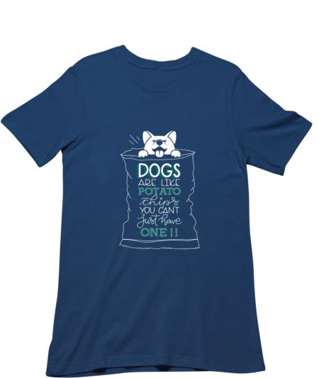 Dog and chips Regular T-Shirt