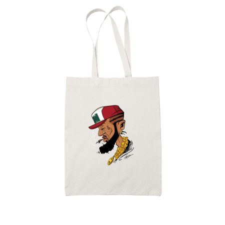 Young Gangsta White Tote Bag