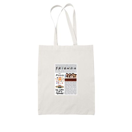 Why Ross is the best F.R.I.E.N.D.S. character? White Tote Bag