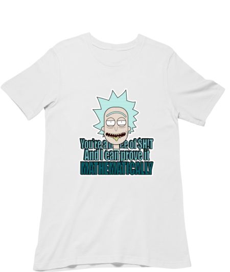 Rick and morty typography 