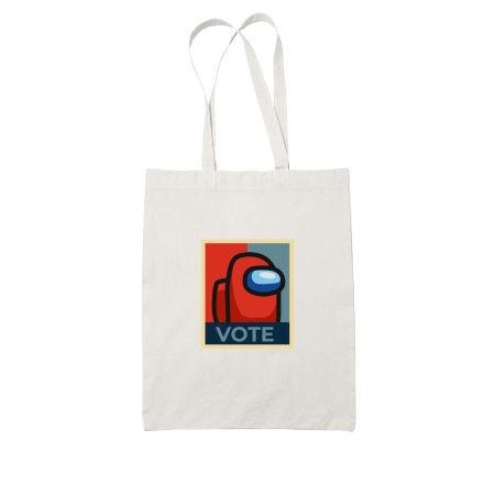 Among Us Vote White Tote Bag