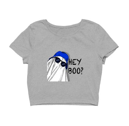 Hey Boo 7 - solo Crop Top