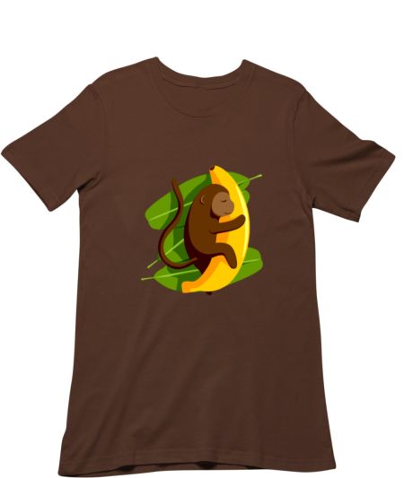 Monkey With A Banana Classic T-Shirt