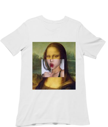 Mona Lisa edit Classic T-Shirt
