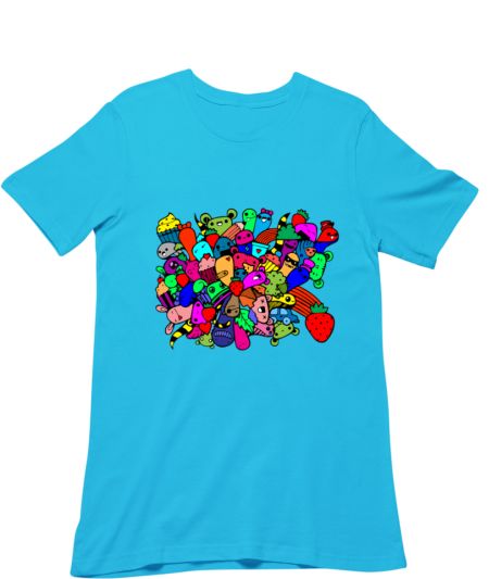 Doodles_illustration Regular T-Shirt