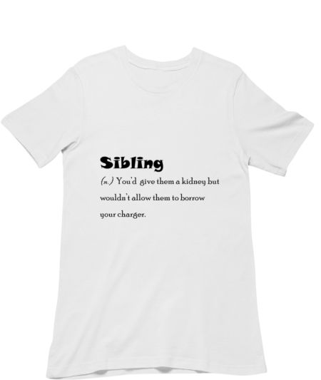 Sibling - Funny Definition Classic T-Shirt