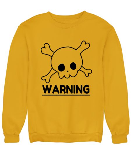 new  in WARNING t-shirts - trendy online clothing  Sweatshirt