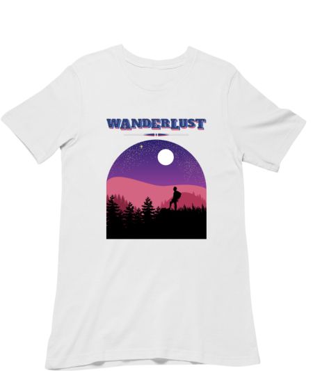 Wanderlust - Trekking in the mountains Regular T-Shirt