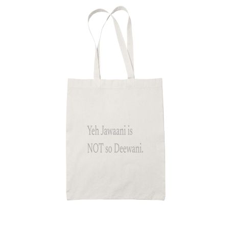 YJHD White Tote Bag