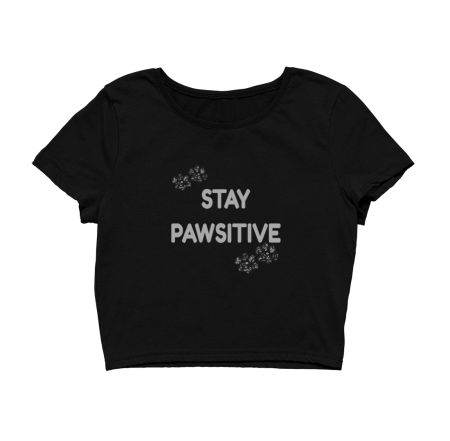 PAWSITIVE Crop Top