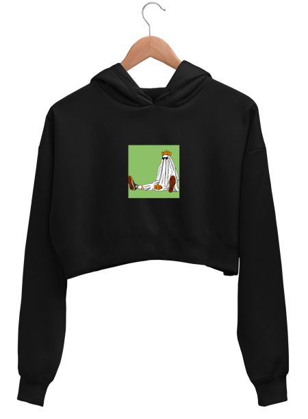 Trick or Treat 3 Crop Hoodie