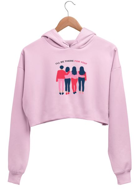 Friends - I'll Be There For You! Crop Hoodie