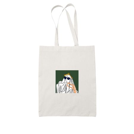 Ghost Reader 3 White Tote Bag