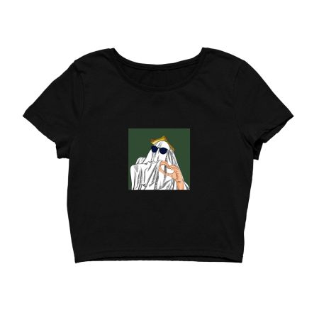 Ghost Reader 3 Crop Top