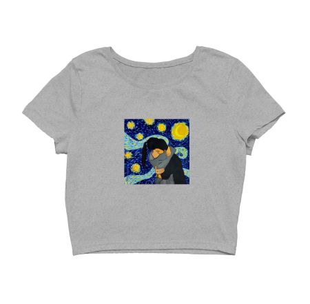 Beloved (Van Gogh) Crop Top