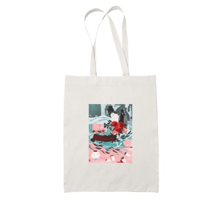 In the Vibe White Tote Bag