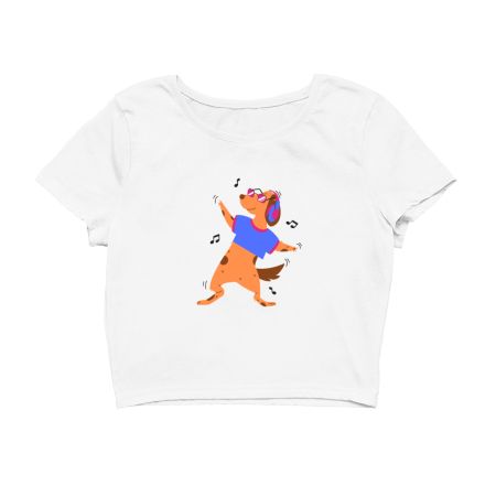 Pawfect Jam Crop Top