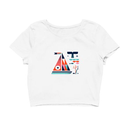 Save Ocean Life Crop Top