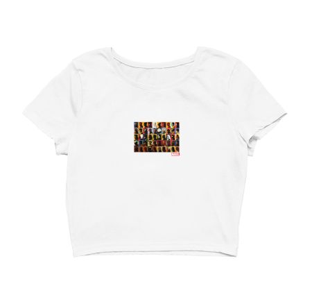 Vintage Marvel Assemble Crop Top