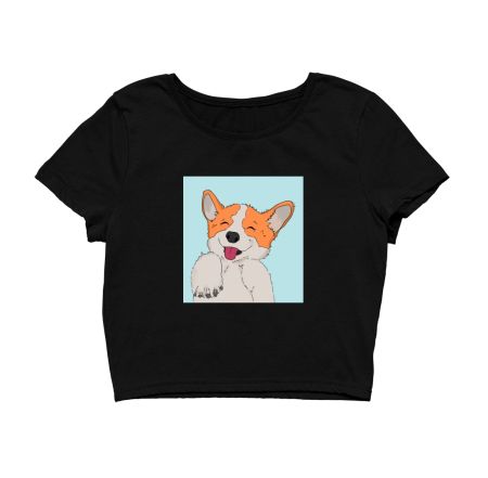 Corgi 1 Crop Top