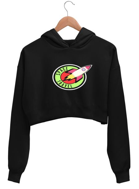 Planet Express - Cosmic Travel Crop Hoodie