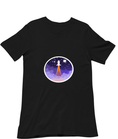 Rocket themed aesthetic merch Classic T-Shirt