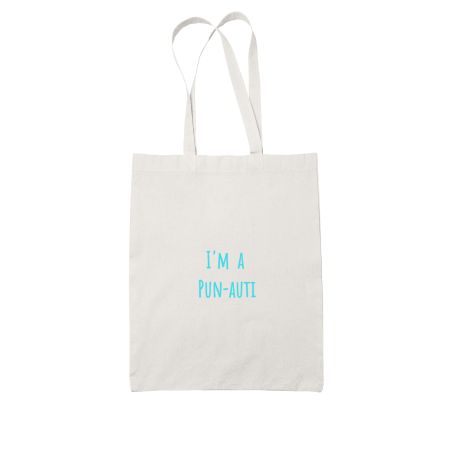 Pun-auti White Tote Bag