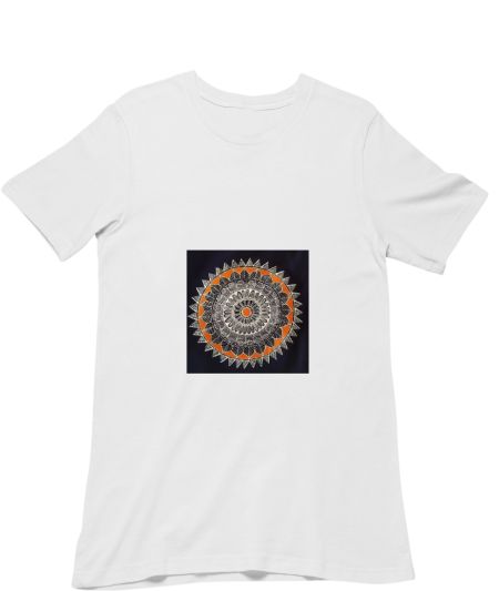 Multicoloured Mandala Regular T-Shirt