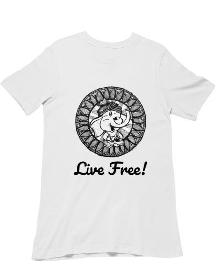 Live Free! A lil extra! Regular T-Shirt