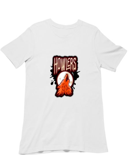 WOLF HOWLER DESIGN Regular T-Shirt