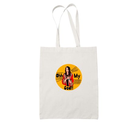 Oh My God..Janice!(F.R.I.E.N.D.S) White Tote Bag