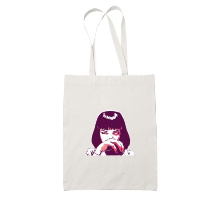 Pulp Fiction White Tote Bag