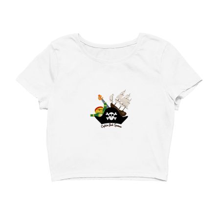 CaptainJackSparrow-PiratesOfCarribean Crop Top