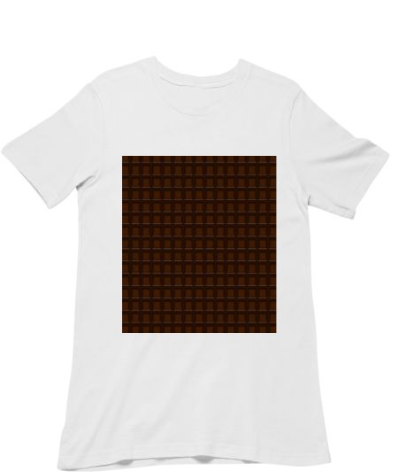 Classic Chocolate Bar Illustration Regular T-Shirt