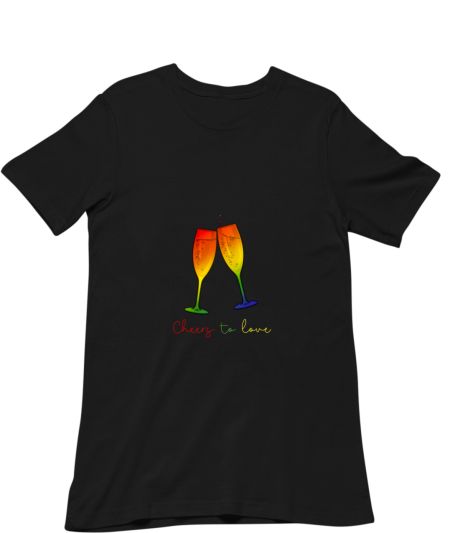 Cheers to love  Regular T-Shirt