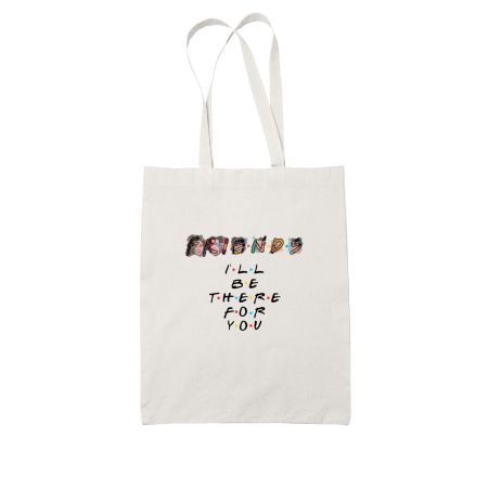 Friends_illustration White Tote Bag