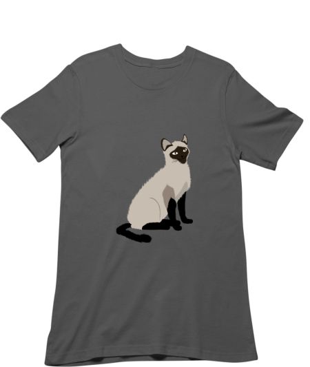 Cool and Cute Siamese Cat Breed Illustration Classic T-Shirt