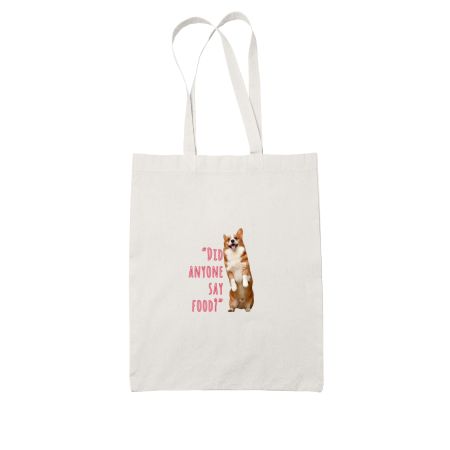 Did anyone say food? White Tote Bag