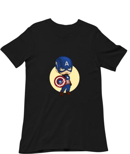 captain America chibi Classic T-Shirt