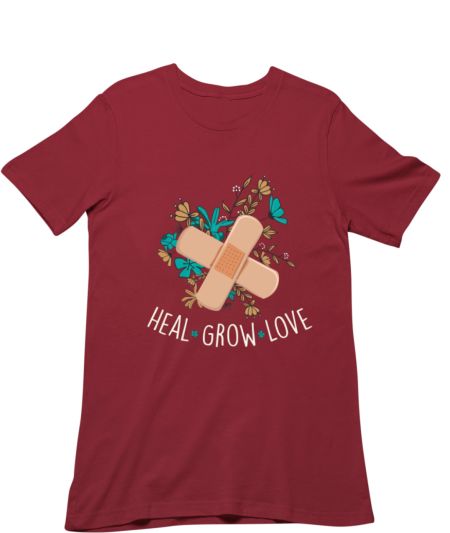 Heal * Grow * Love Regular T-Shirt