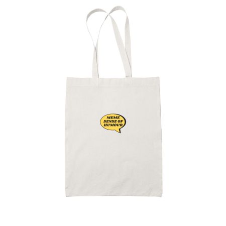 Meme sense of humour White Tote Bag