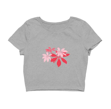 Leaves pattern  Crop Top