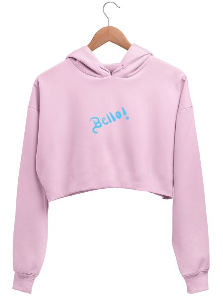 Bello  Crop Hoodie