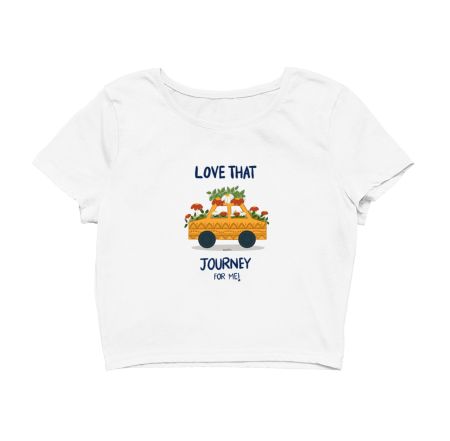 Alexis Rose-Love That Journey for me Crop Top